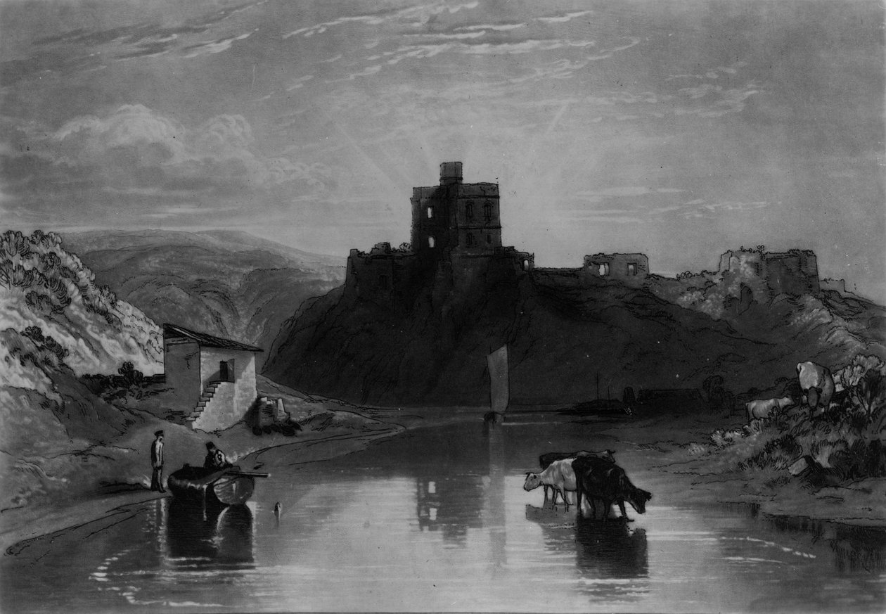 Norham Castle af Joseph Mallord William Turner