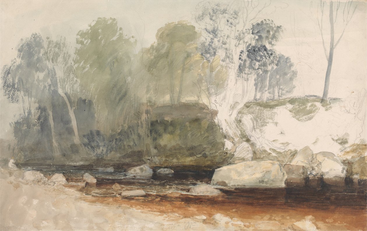 Ved Washburn (studie) af Joseph Mallord William Turner