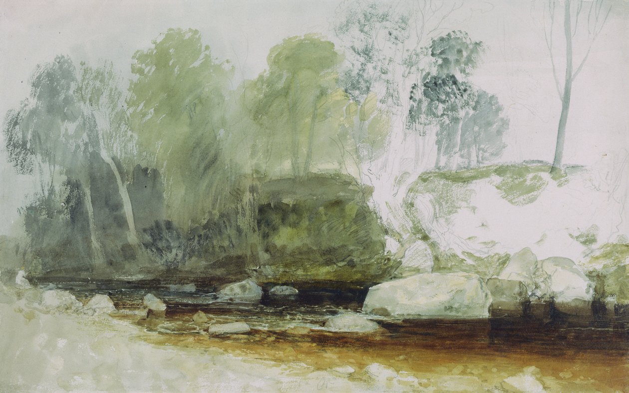 On the Washburn: A Study, ca. 1815 (akvarel og grafit på papir) af Joseph Mallord William Turner