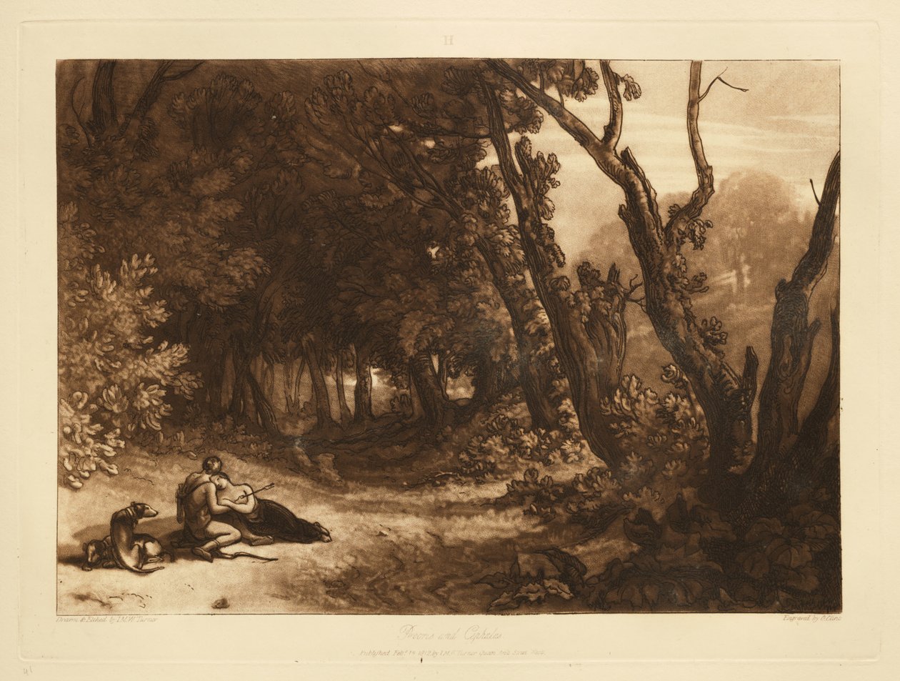 Prokris og Kefalos af Joseph Mallord William Turner