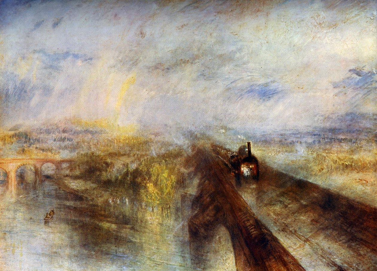 Rain, Steam and Speed - Great Western Railway, c1844, 1912. af Joseph Mallord William Turner
