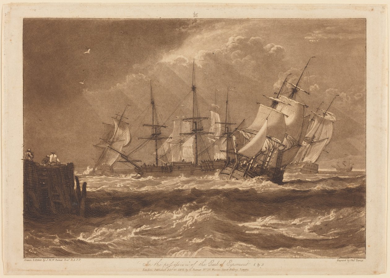 Leveres på et øjeblik af Joseph Mallord William Turner