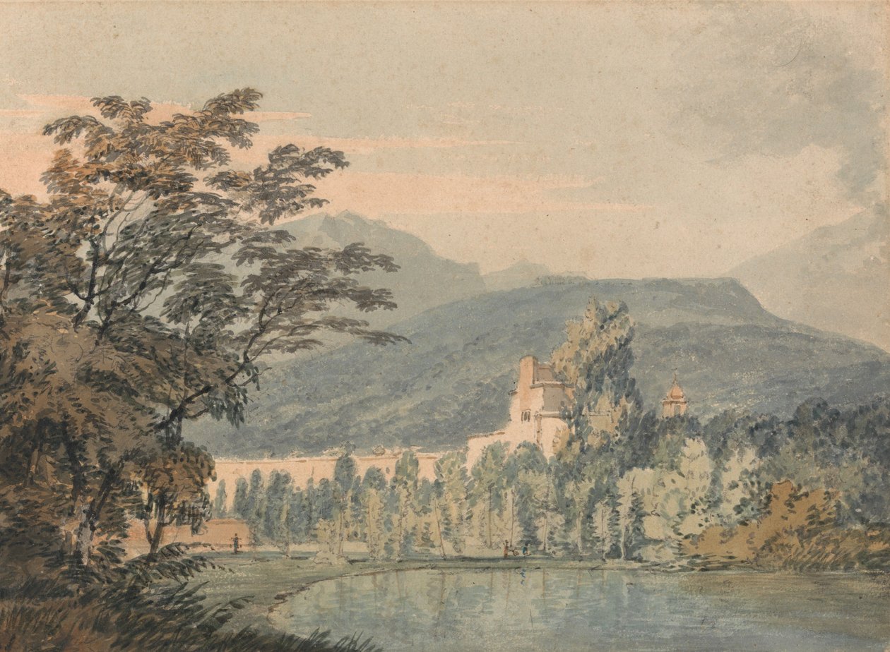 Sir William Hamiltons villa af Joseph Mallord William Turner