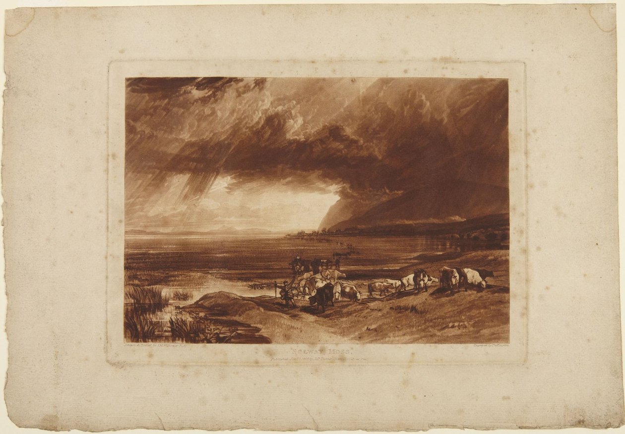 Solway Moss af Joseph Mallord William Turner