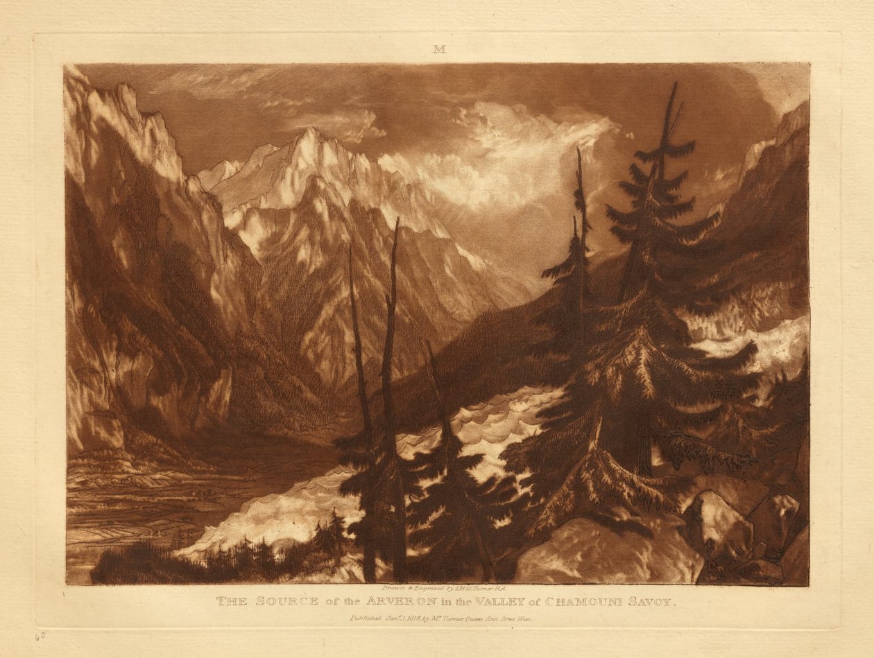 Arverons kilde af Joseph Mallord William Turner