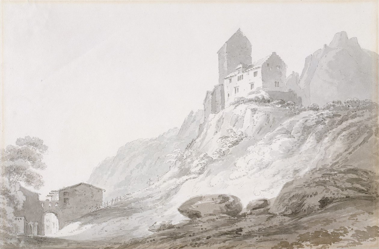 Sydporten i Sargans af Joseph Mallord William Turner