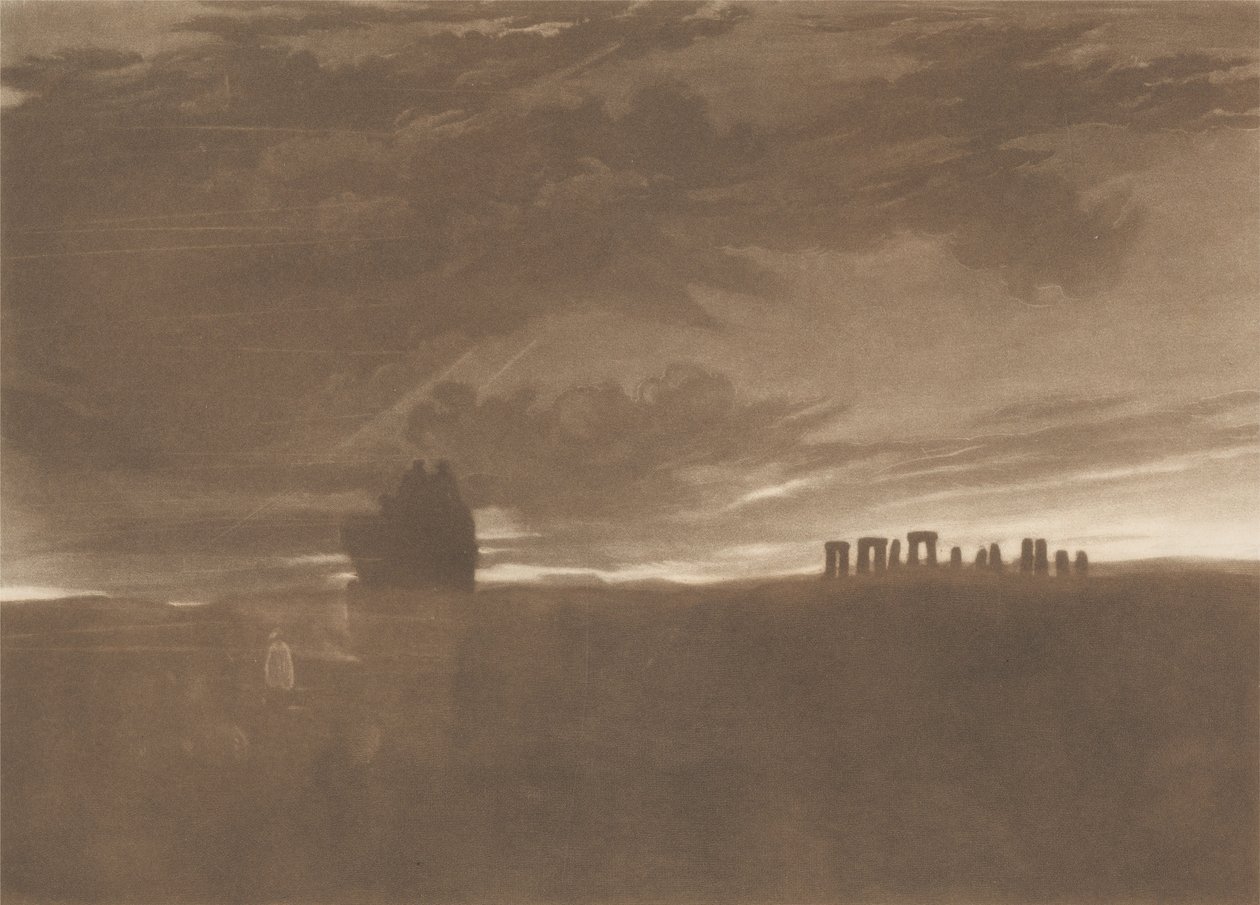 Stonehenge ved daggry af Joseph Mallord William Turner