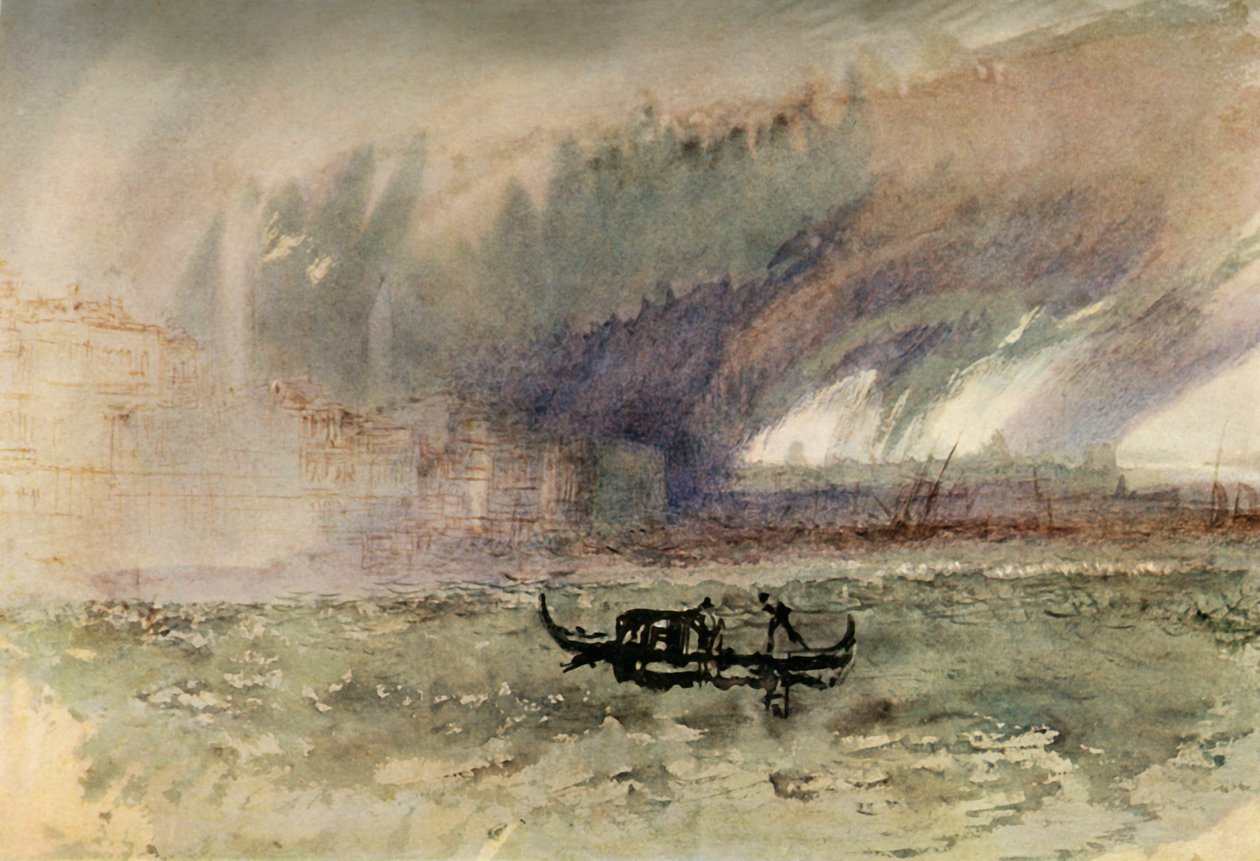 Storm on the Lagoons, c1830, 1934. af Joseph Mallord William Turner