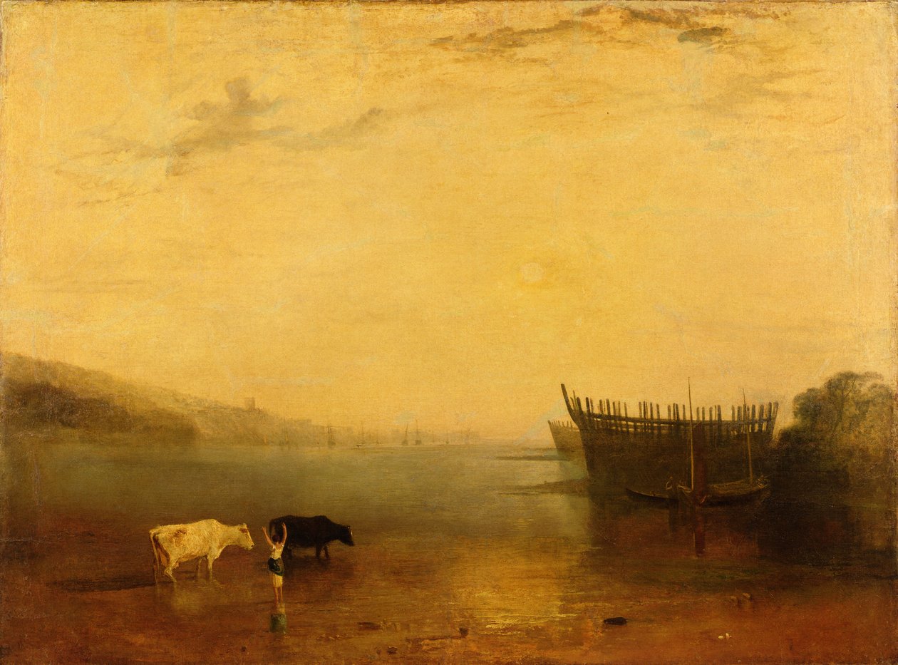 Teignmouth Havn, ca. 1812 af Joseph Mallord William Turner