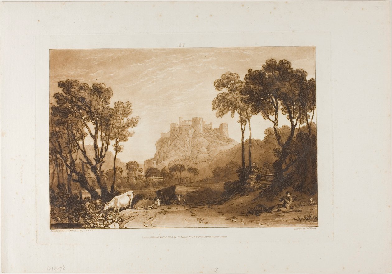 Slottet over engene af Joseph Mallord William Turner