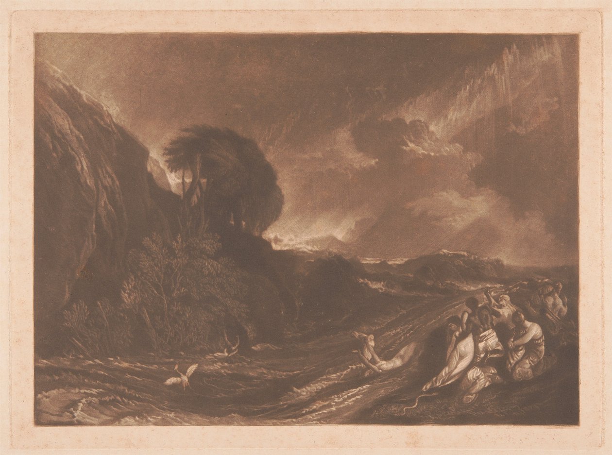 Syndfloden af Joseph Mallord William Turner