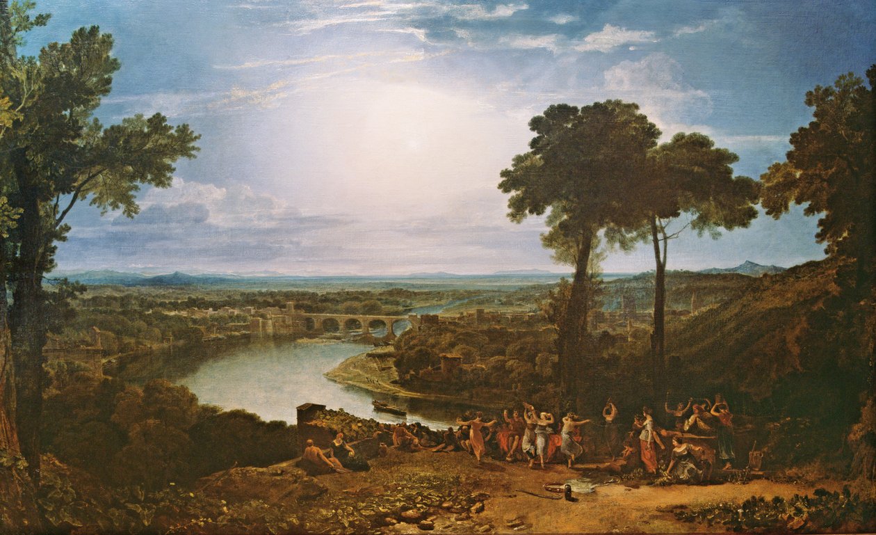Festivalen for åbningen af årgangen, Macon af Joseph Mallord William Turner