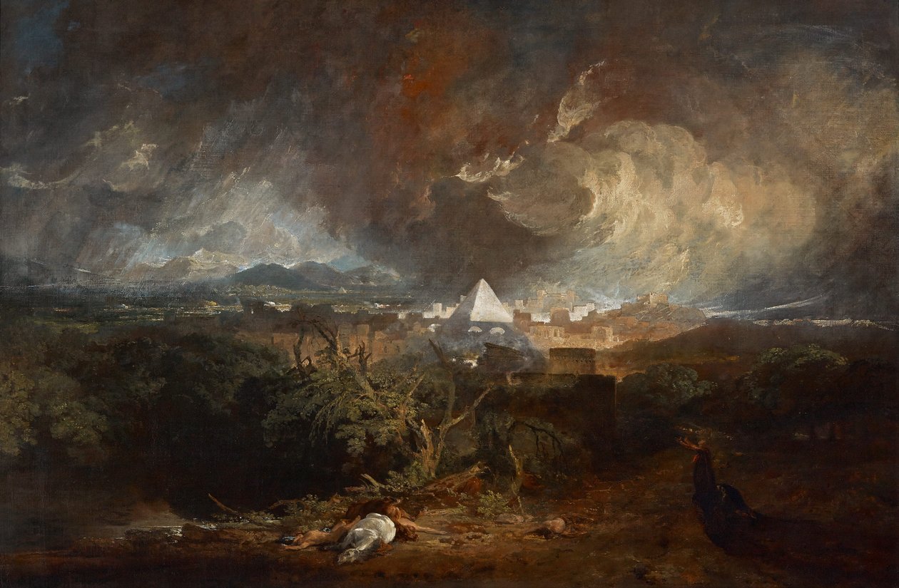 Den femte plage i Egypten af Joseph Mallord William Turner