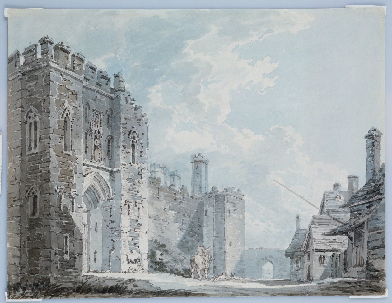 The Gateway, Rochester, ca. 1793-94 af Joseph Mallord William Turner