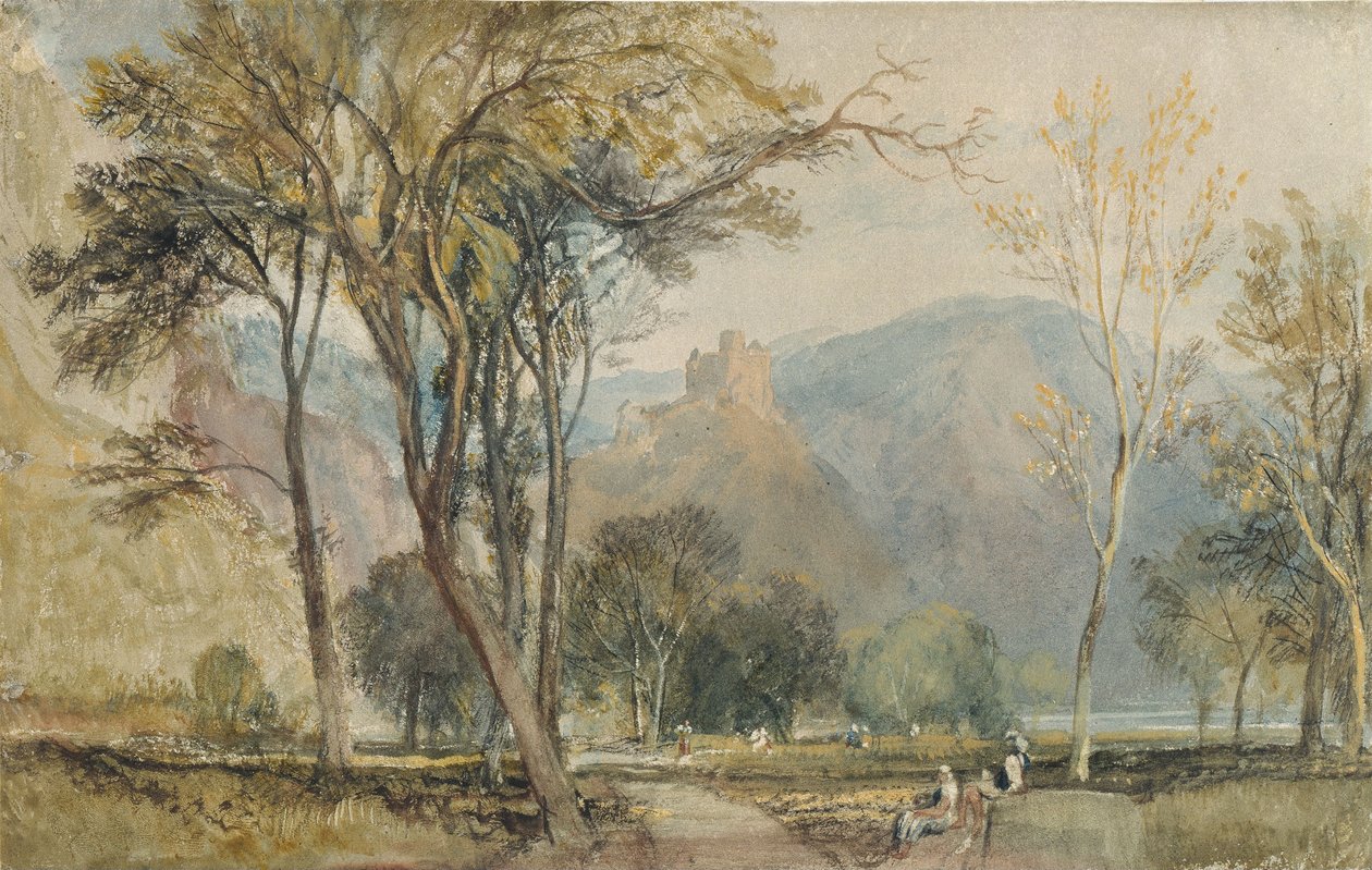 Marxburg af Joseph Mallord William Turner