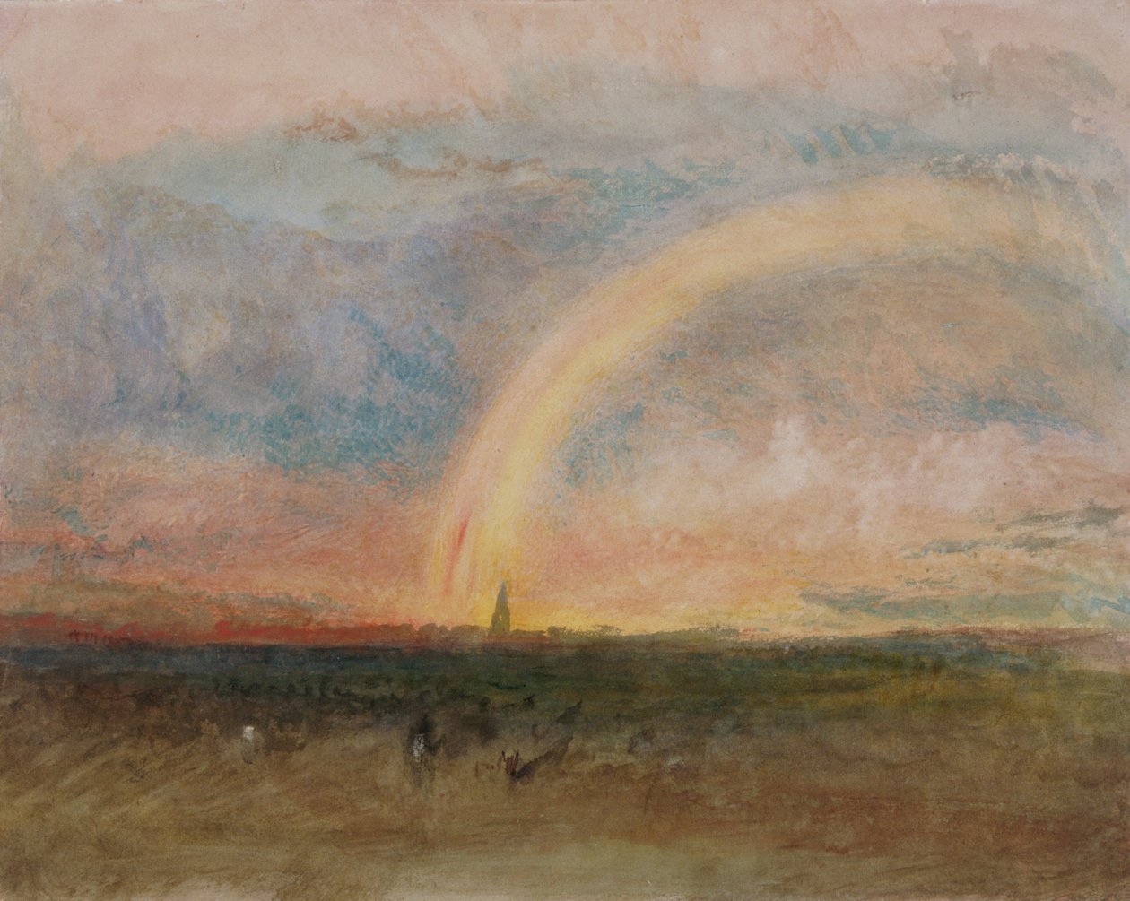 The Rainbow, ca. 1835 (akvarel på papir) af Joseph Mallord William Turner