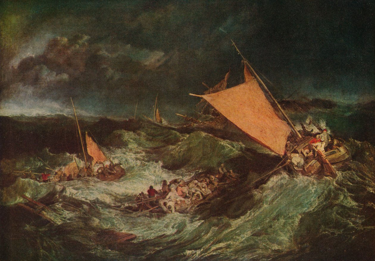 Forliset, c1805 af Joseph Mallord William Turner
