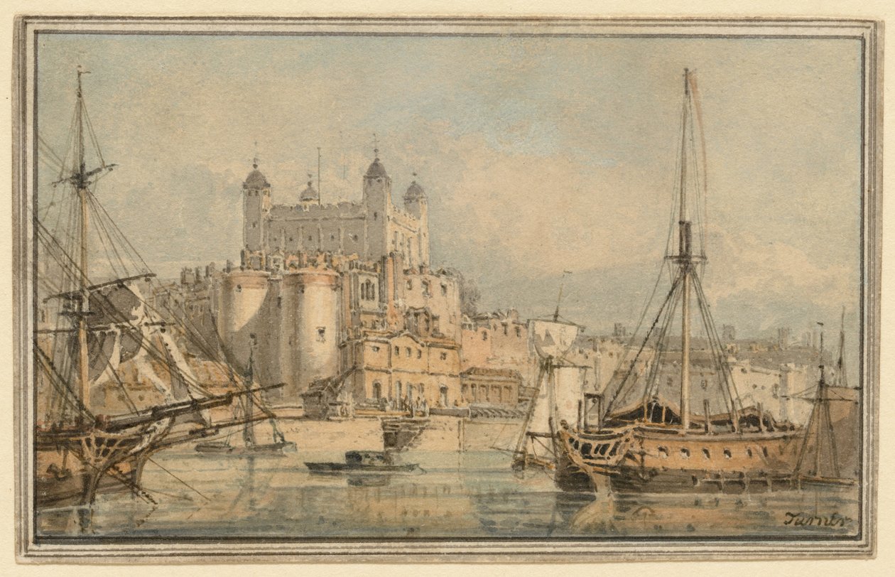 Tower of London af Joseph Mallord William Turner