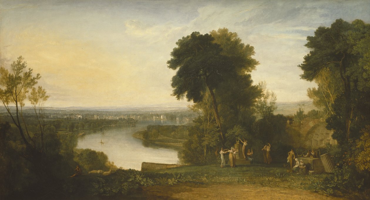 Thomsons æoliske harpe af Joseph Mallord William Turner