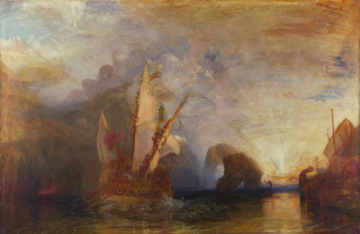 Ulysses håner polyfem af Joseph Mallord William Turner