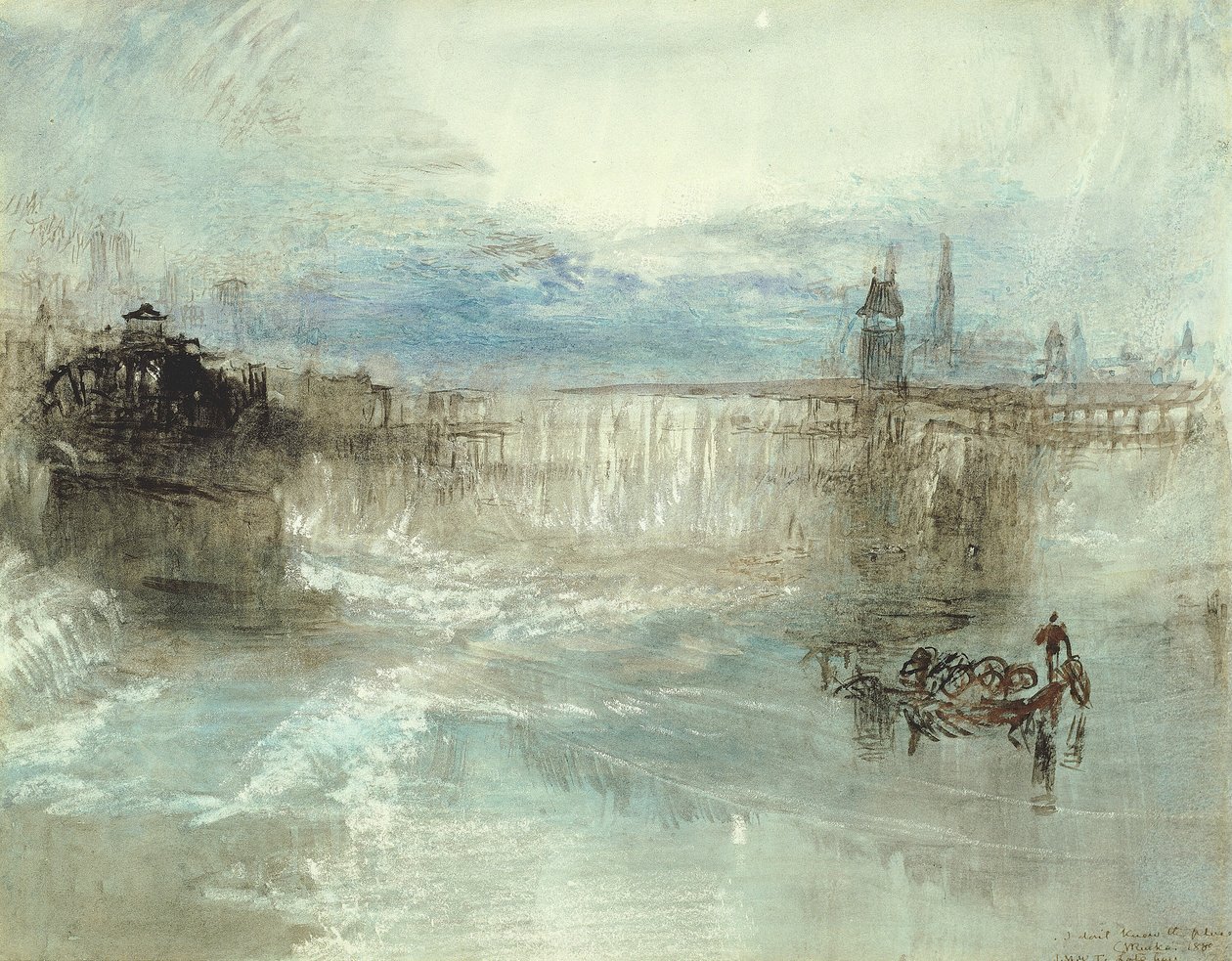 Udsigt over Luzern af Joseph Mallord William Turner