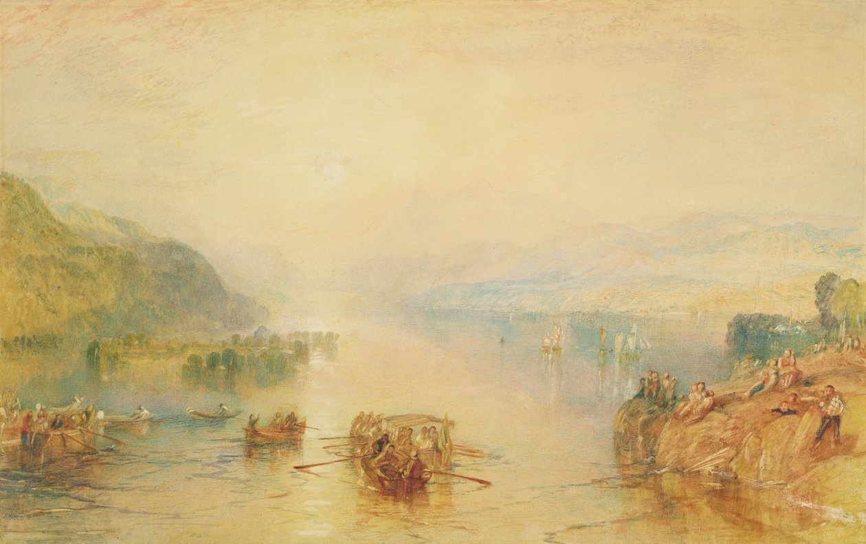 Windermere, Westmorland (akvarel på papir) af Joseph Mallord William Turner