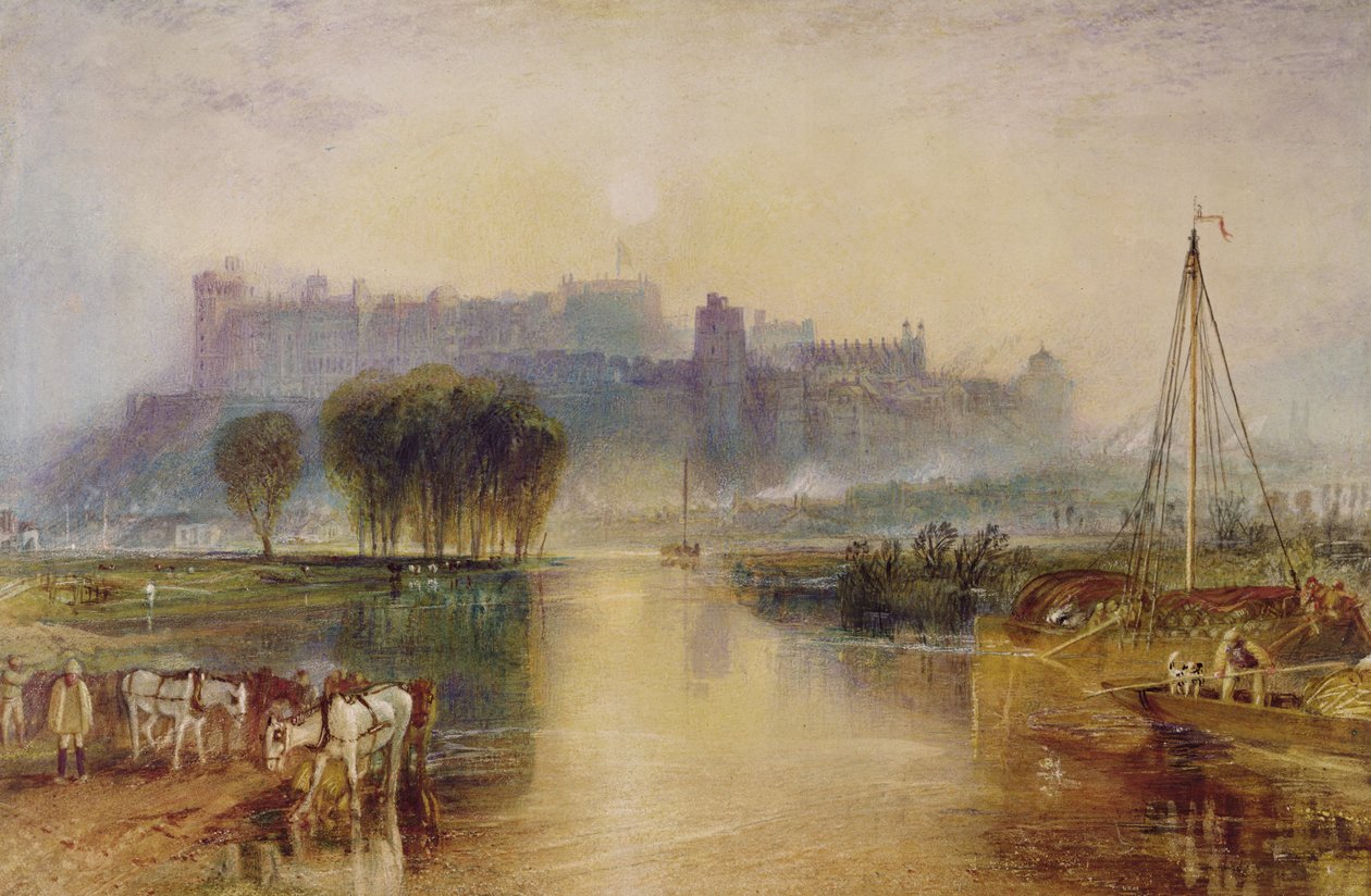 Windsor Castle, ca. 1829 af Joseph Mallord William Turner