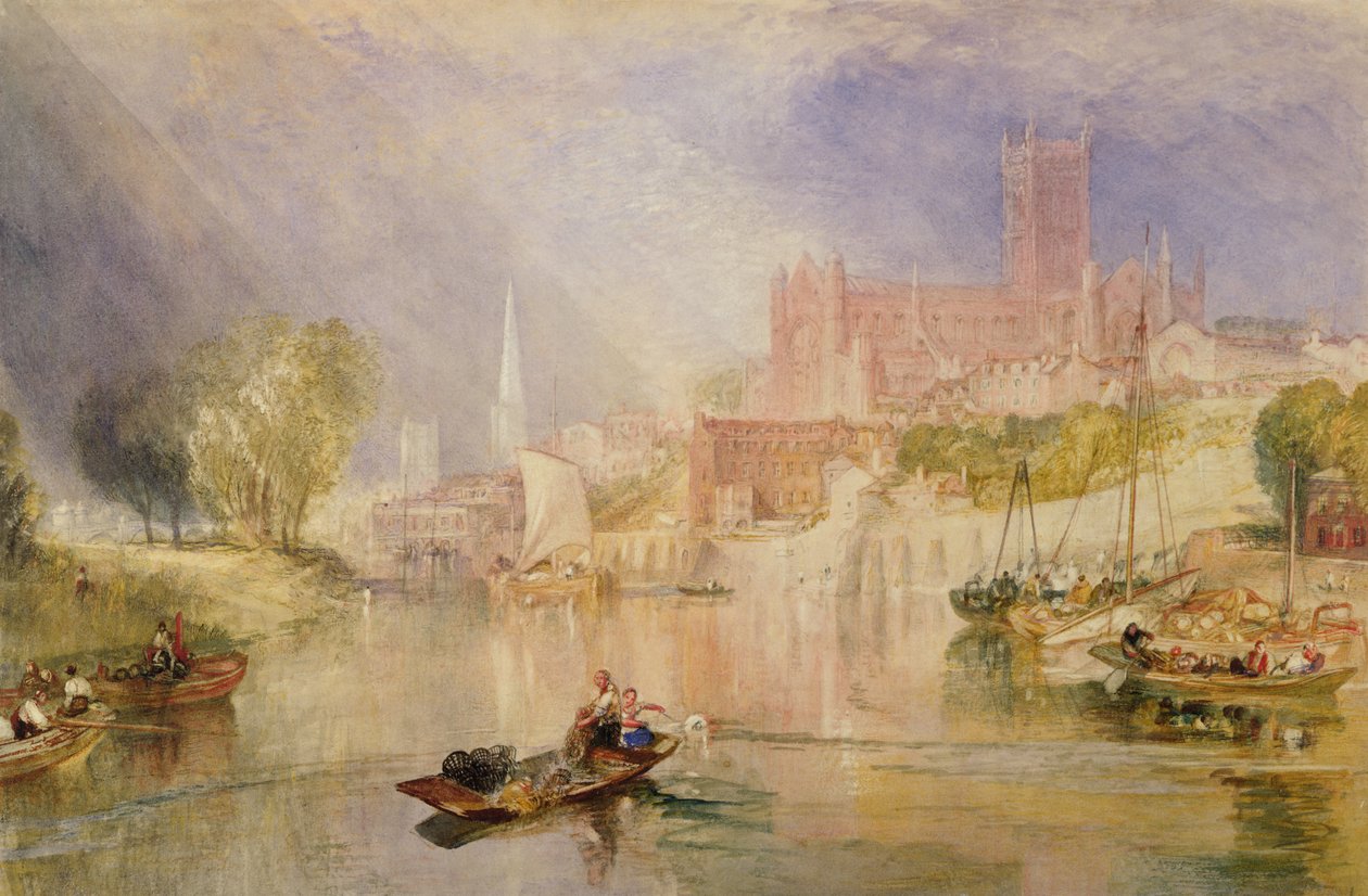 Worcester, ca. 1833 af Joseph Mallord William Turner