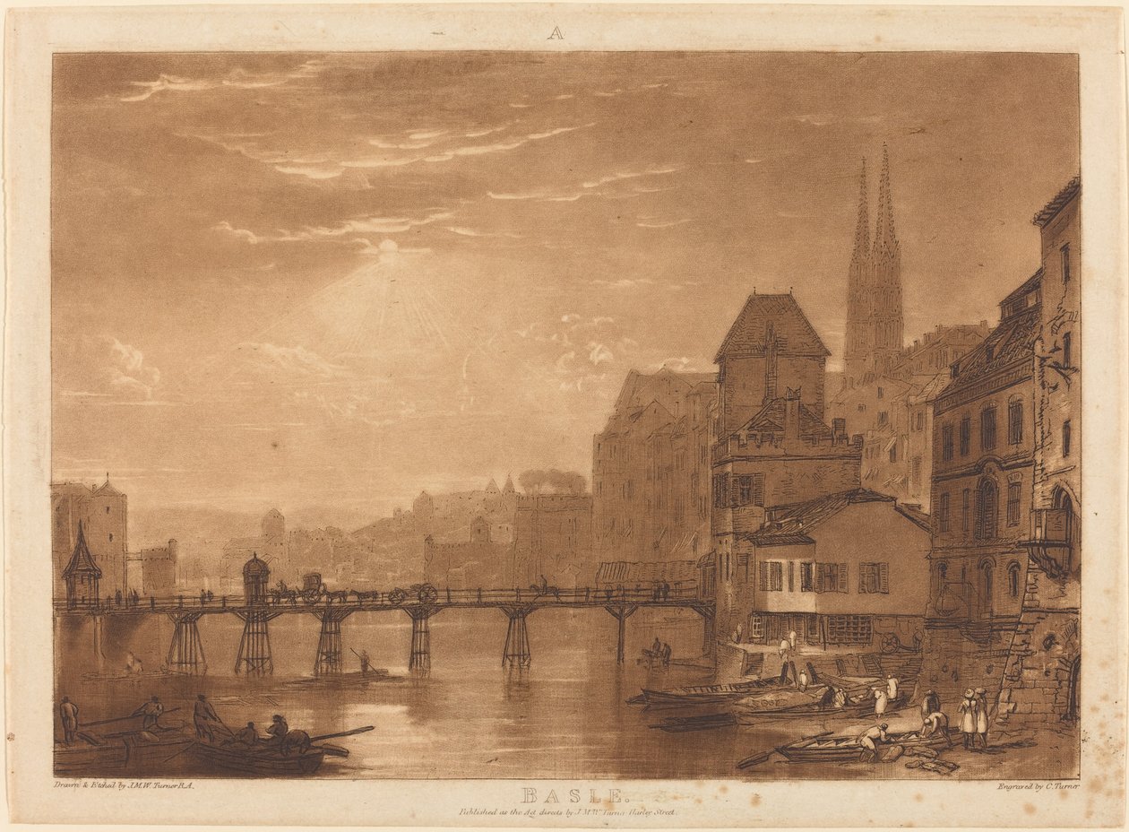 Basel af Joseph Mallord William Turner and Charles Turner