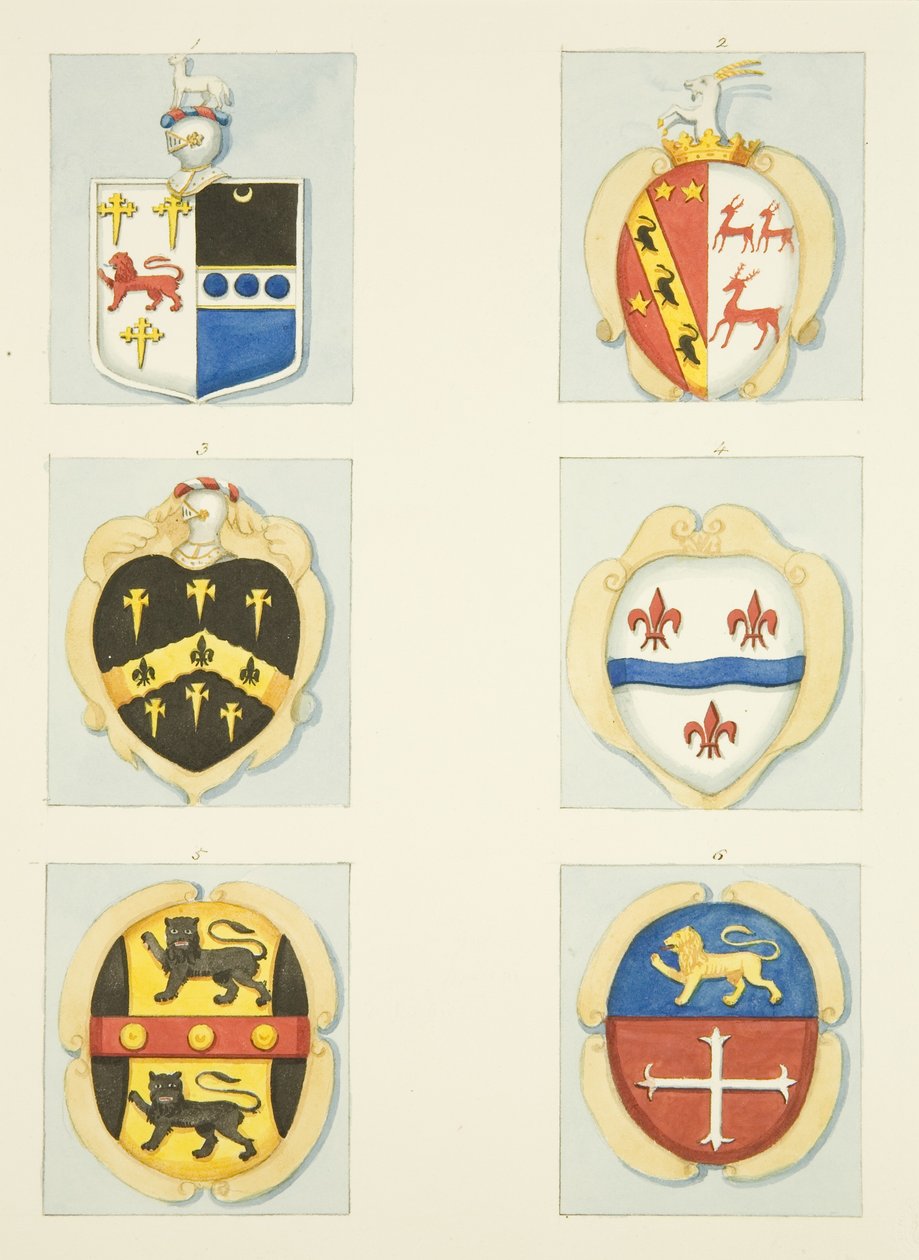 Våbenskjolde i St James