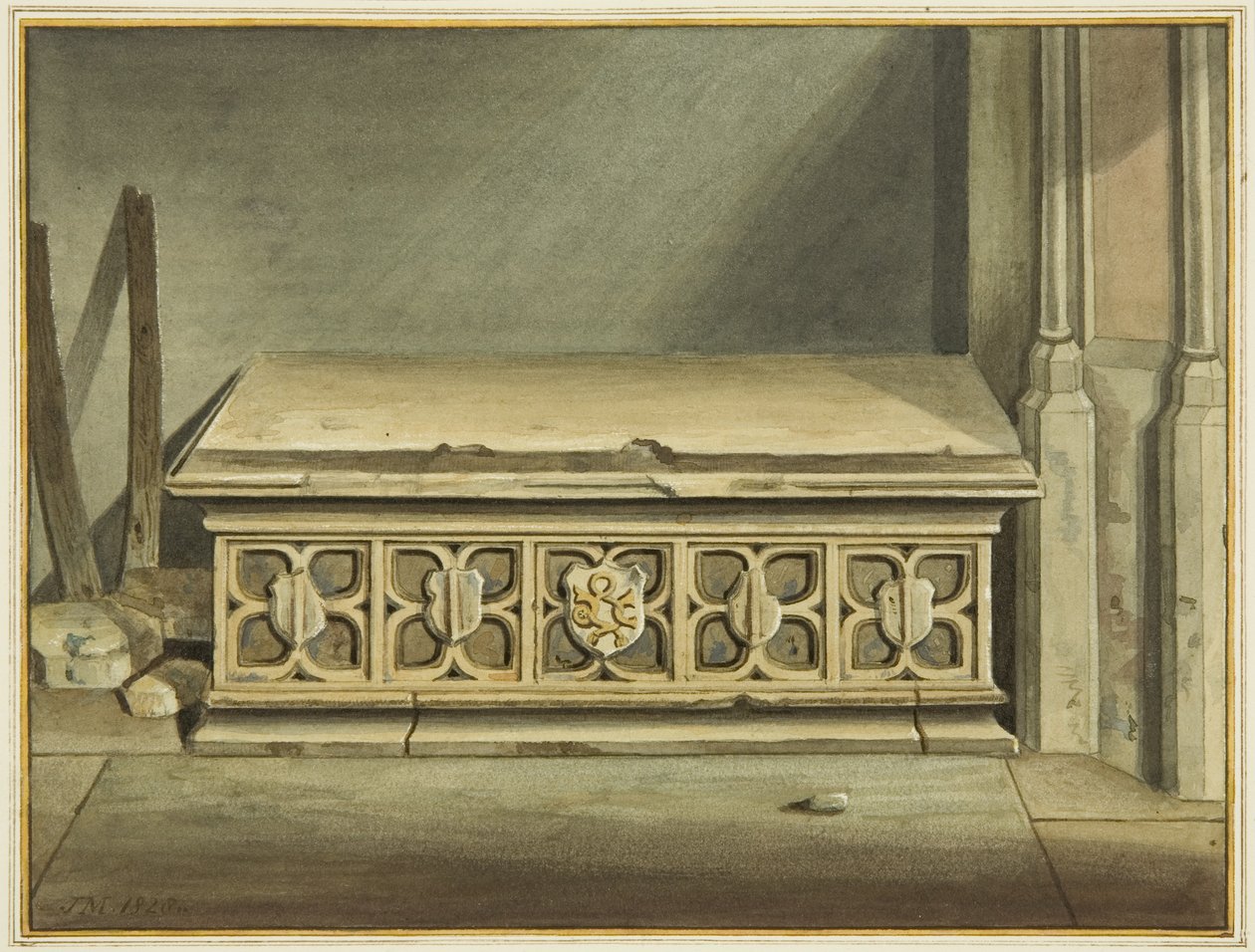 Monument af John Carr i St Mark