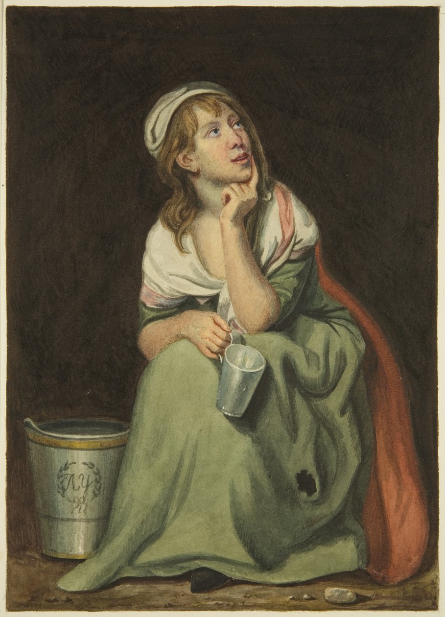 Portræt af Ann Yearsley af Joseph Manning