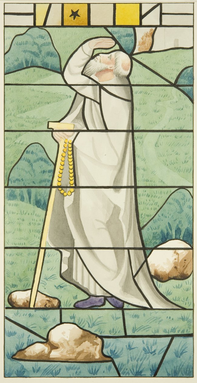 Farvet glas i St Mark