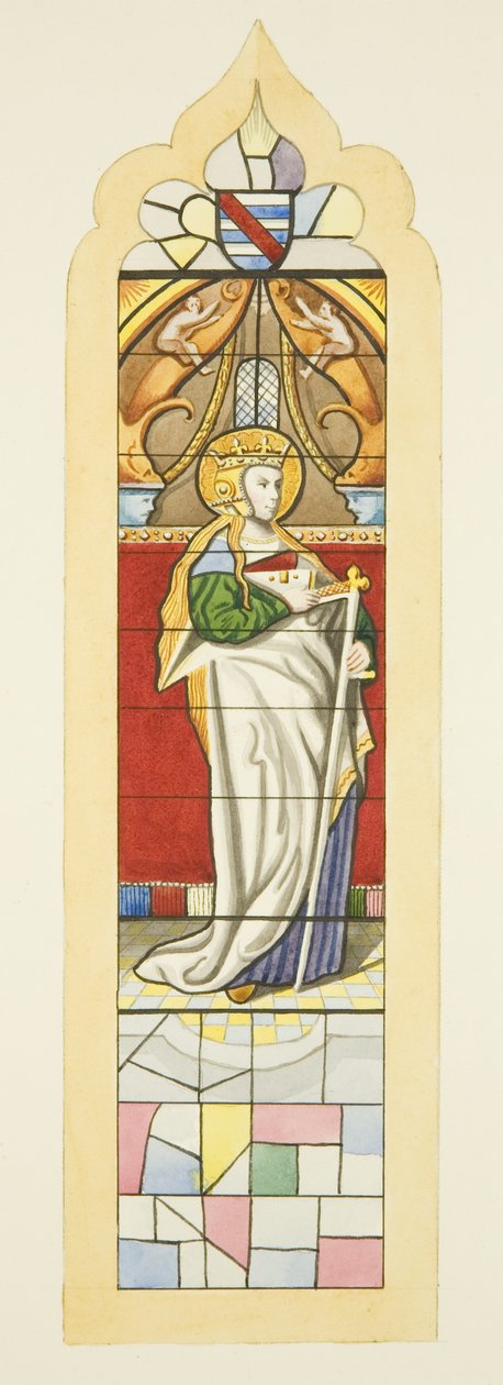 Glasmaleri i St Mark