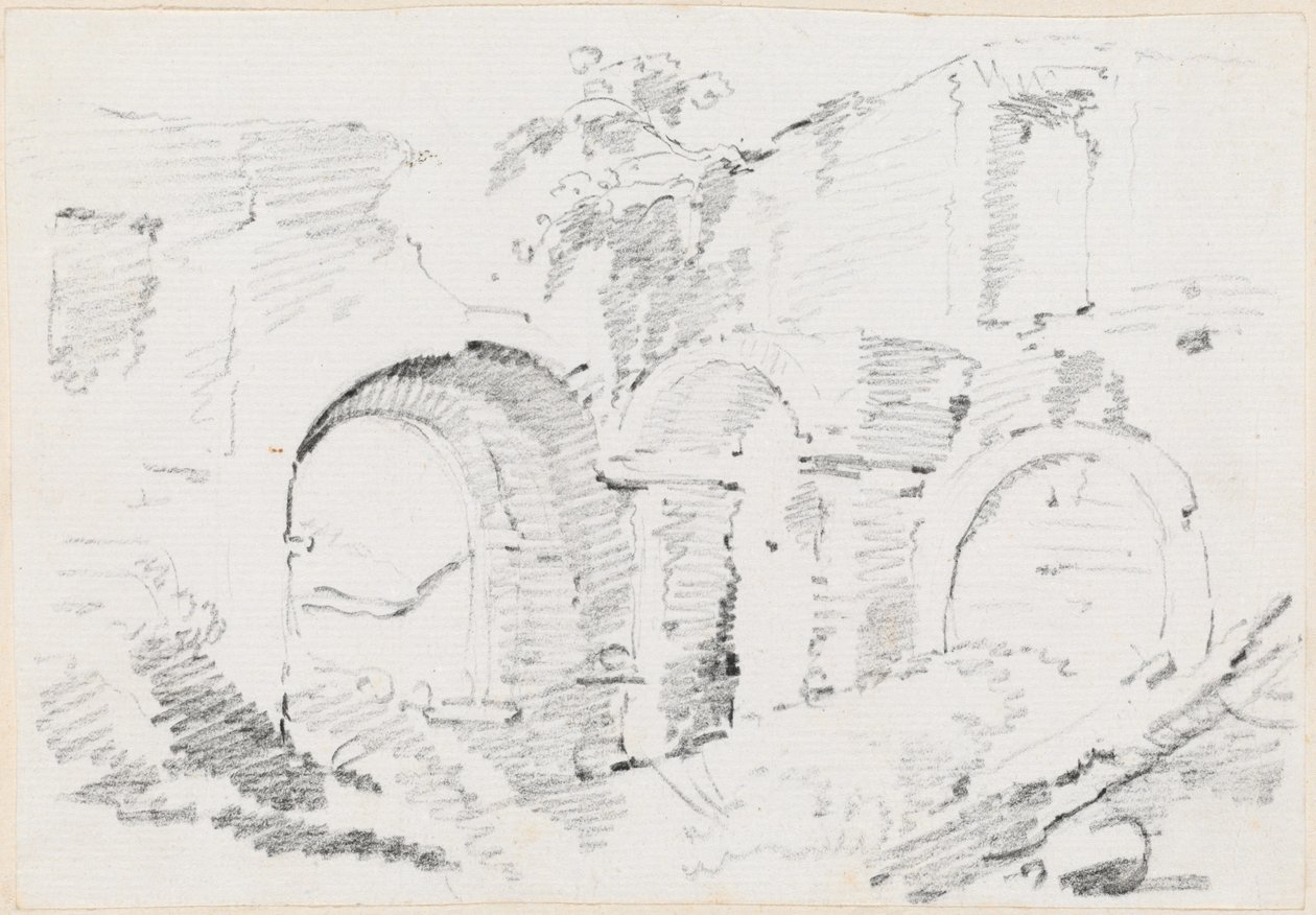 romerske mure af Joseph Marie Vien