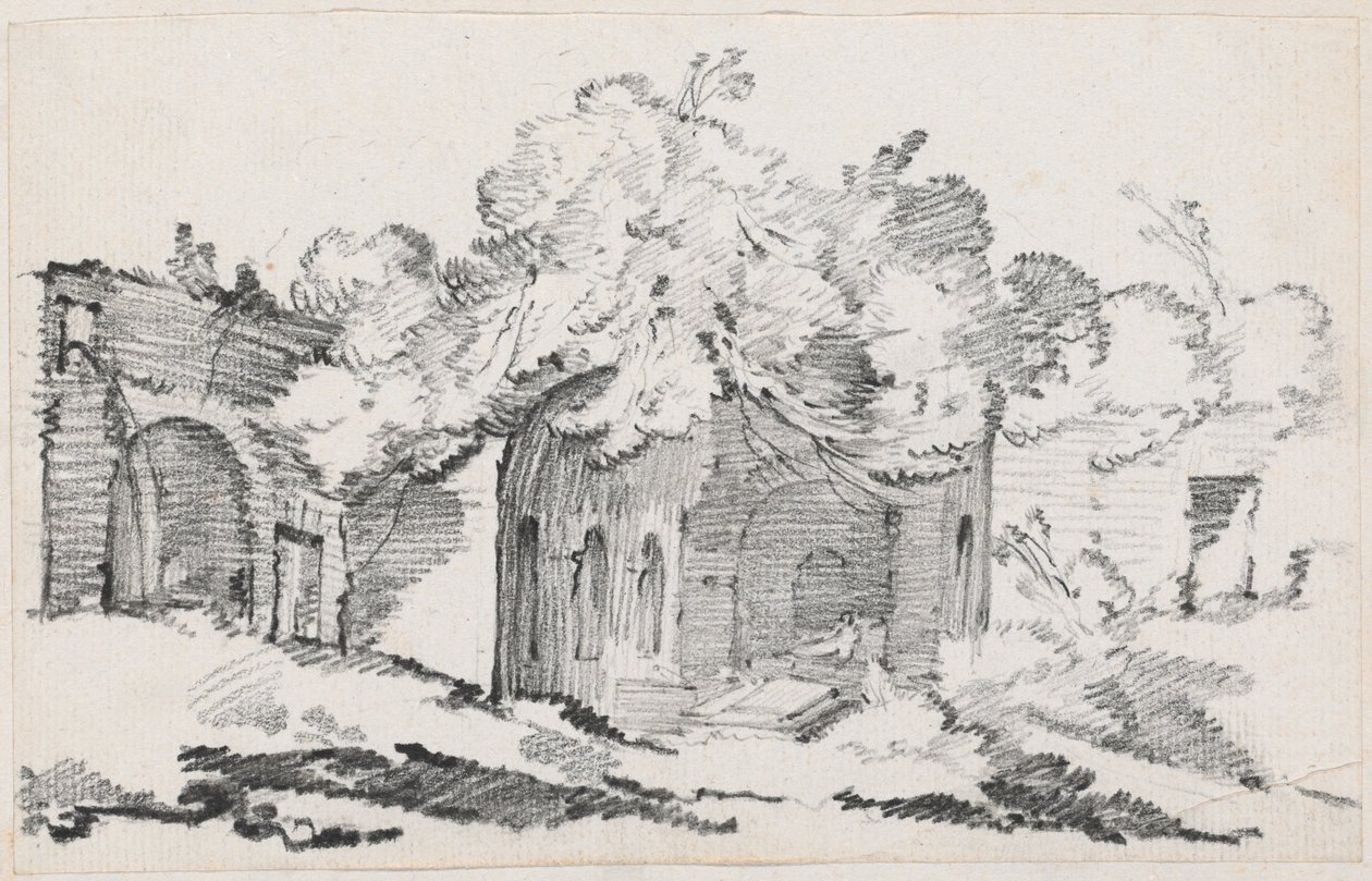 Nymfen Egerias grotte af Joseph Marie Vien