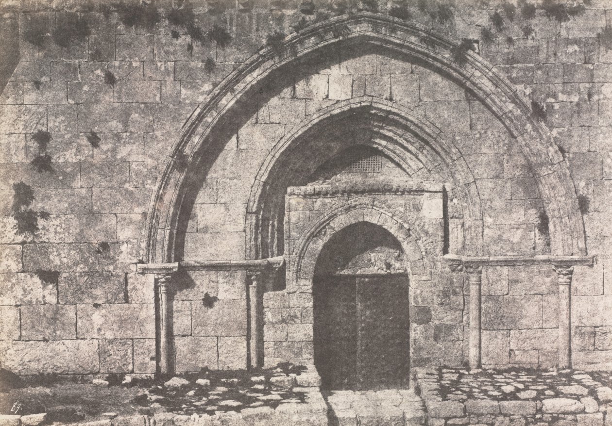Jomfruens grav, Jerusalem af Joseph Marie Vien