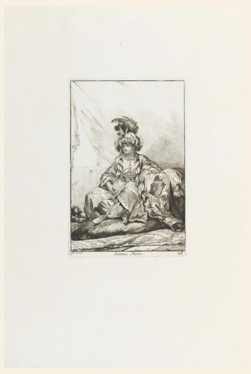 The Black Sultana, plade 28 fra serien The Sultan