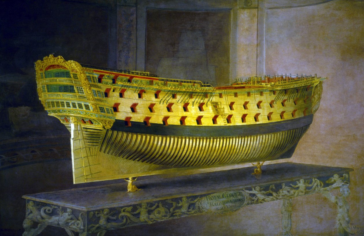 Model af HMS 