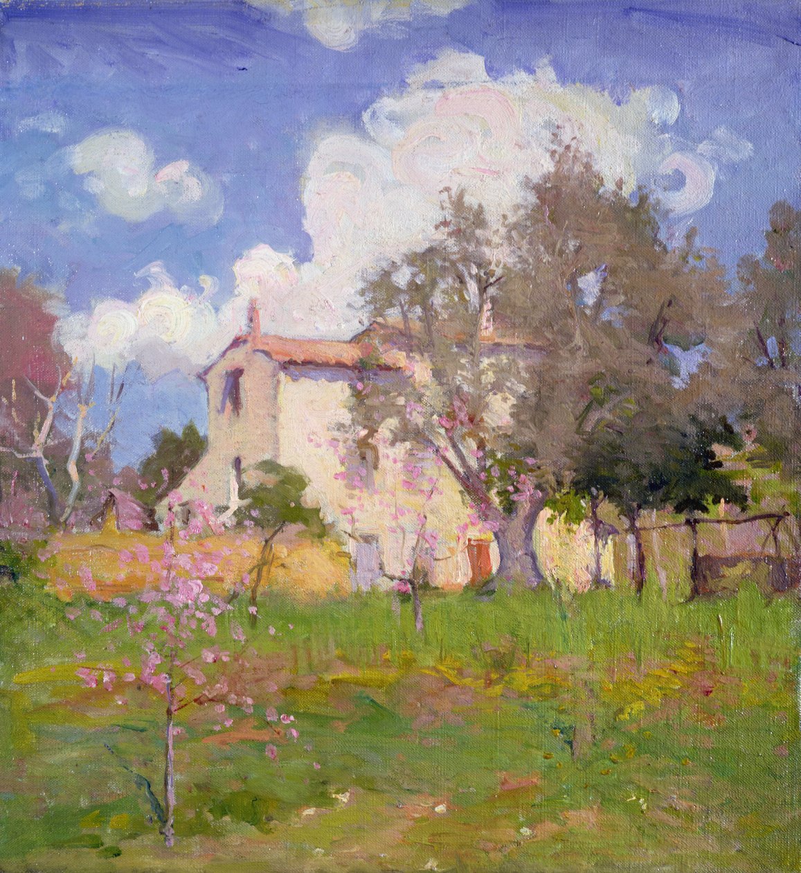 The Cottage Garden (olie på lærred) af Joseph Milner Kite