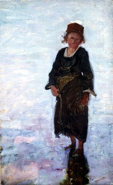 Den lille Fiskerpige af Joseph Milner Kite