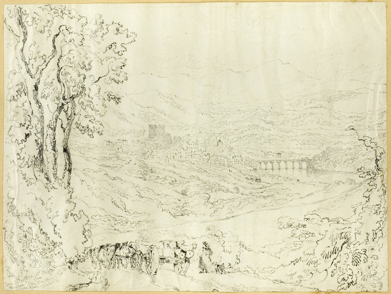 By og Castle of Hay af Joseph Murray Ince