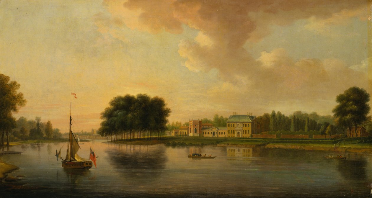 Orleans House, Twickenham af Joseph Nickolls