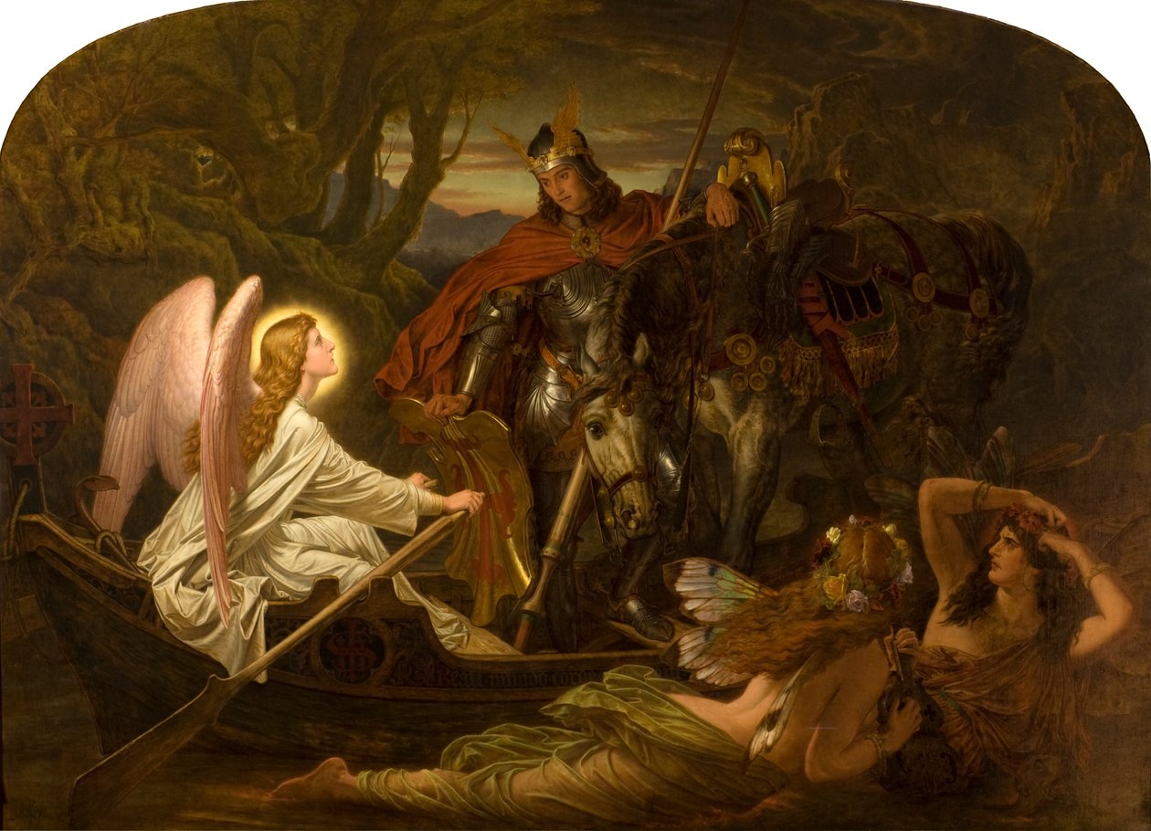 Velsignede er verdens hjerter af Joseph Noel Paton