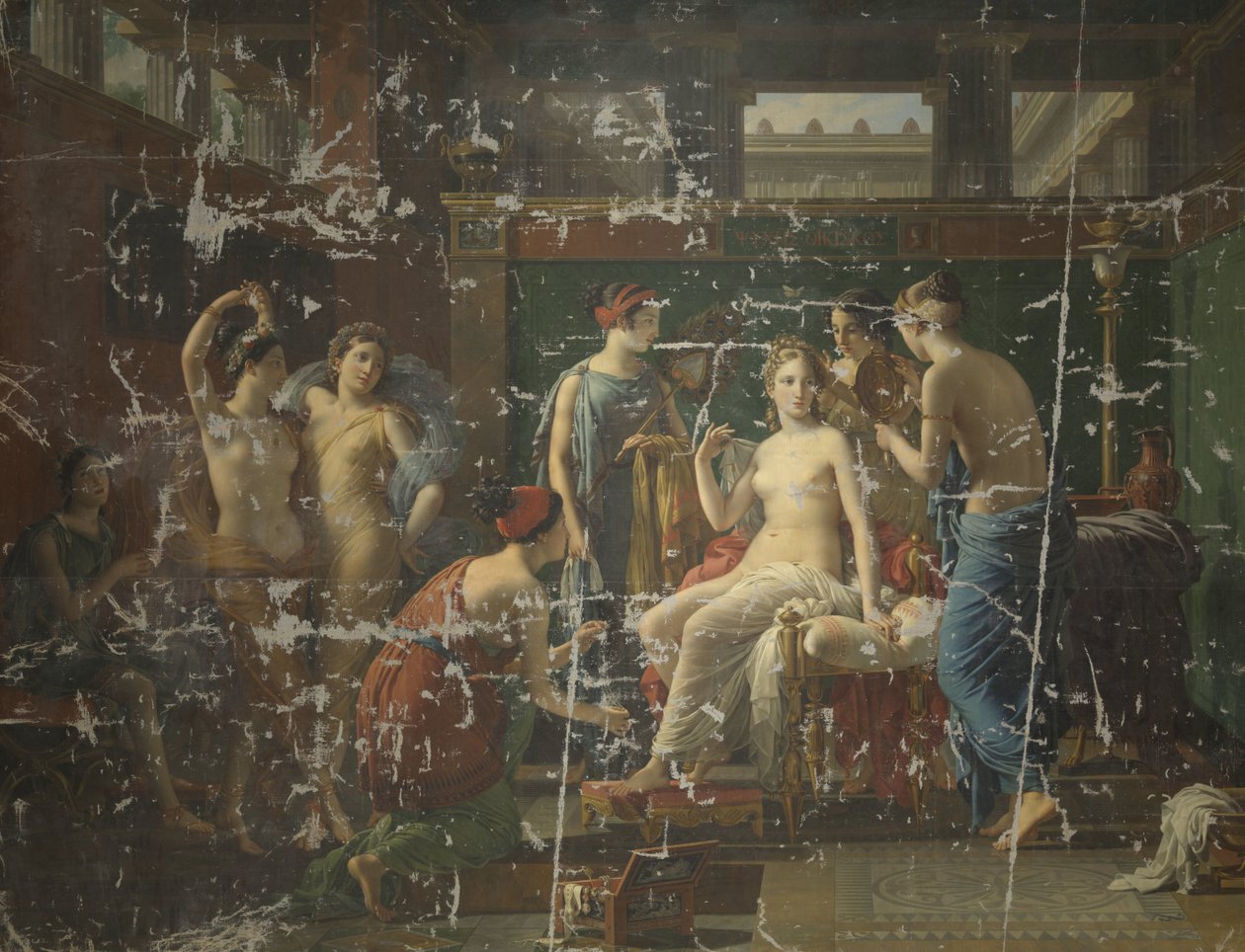 Psyches toilet af Joseph Paelinck