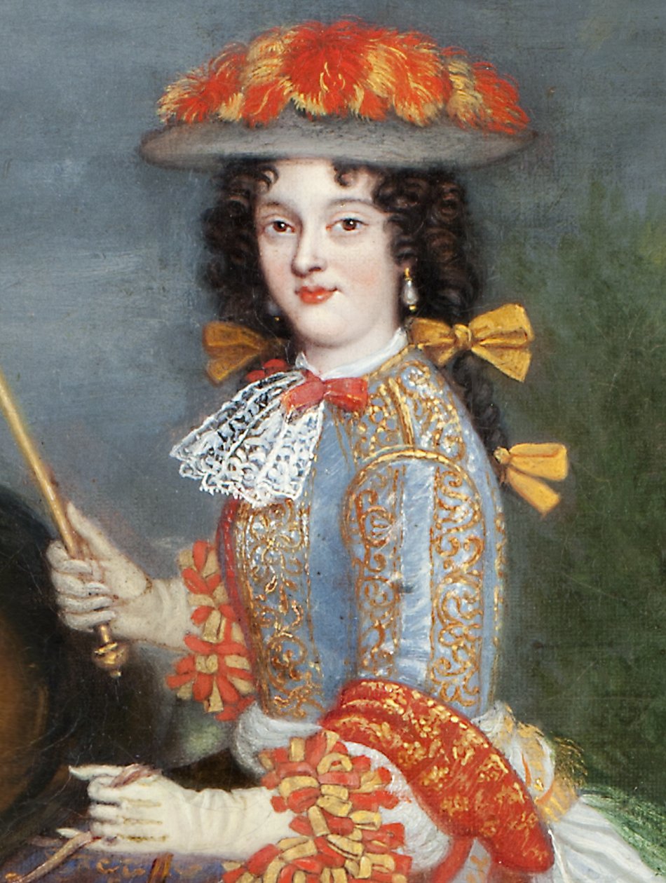 Parrocel - Marie Anne Mancini - Skokloster Slot (beskåret-redigeret) af Joseph Parrocel
