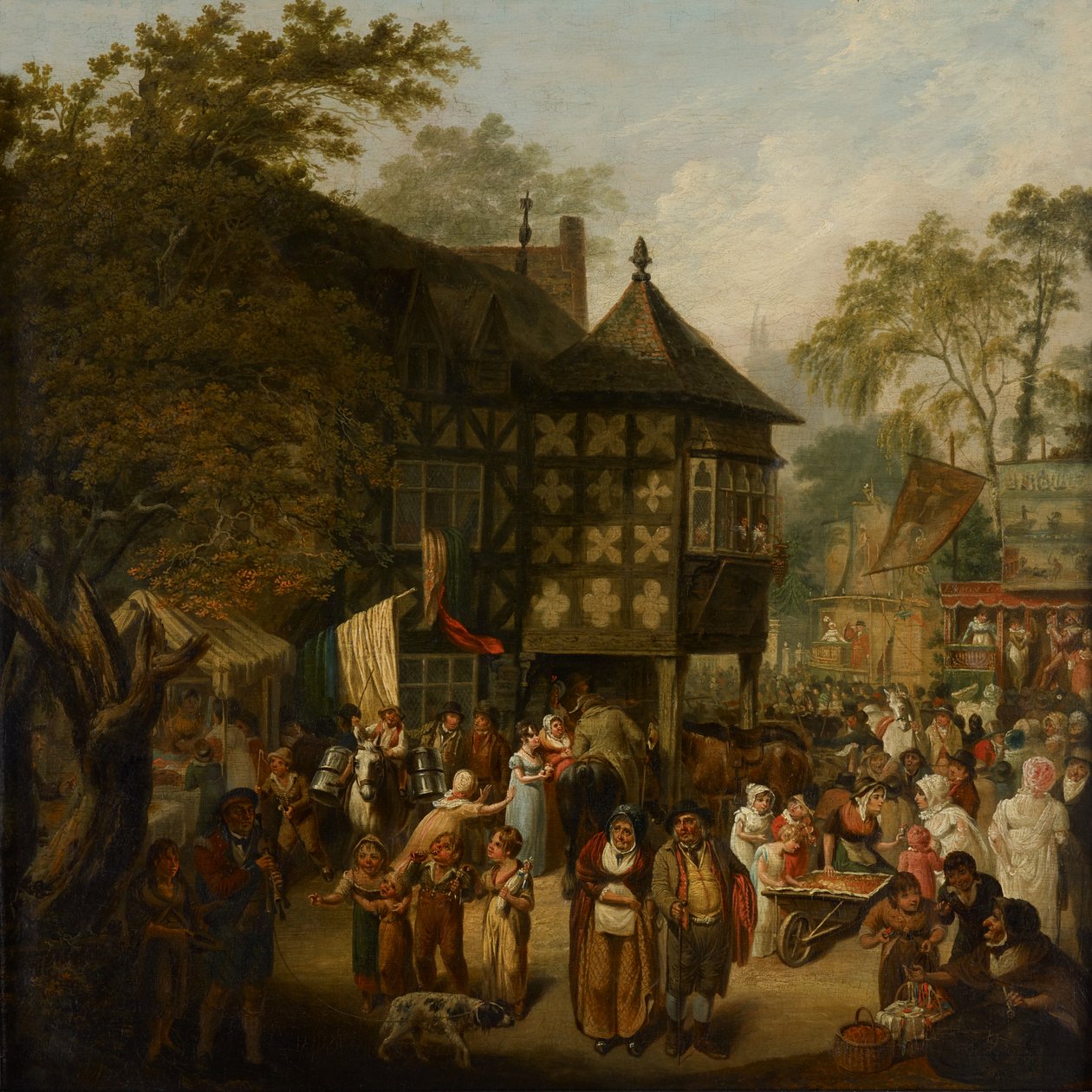 Eccles Wakes (öljy paneelissa) af Joseph Parry