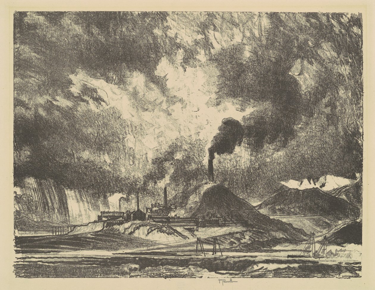 Anaconda, Montana af Joseph Pennell