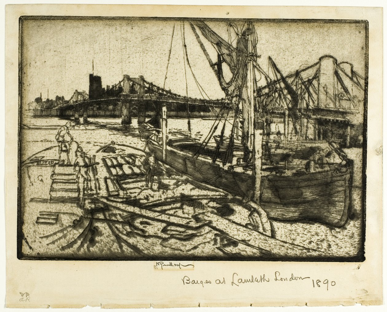Chelsea, nej. II af Joseph Pennell