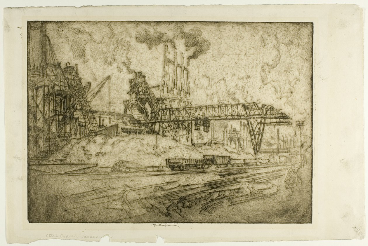 Traner, Bessemer af Joseph Pennell
